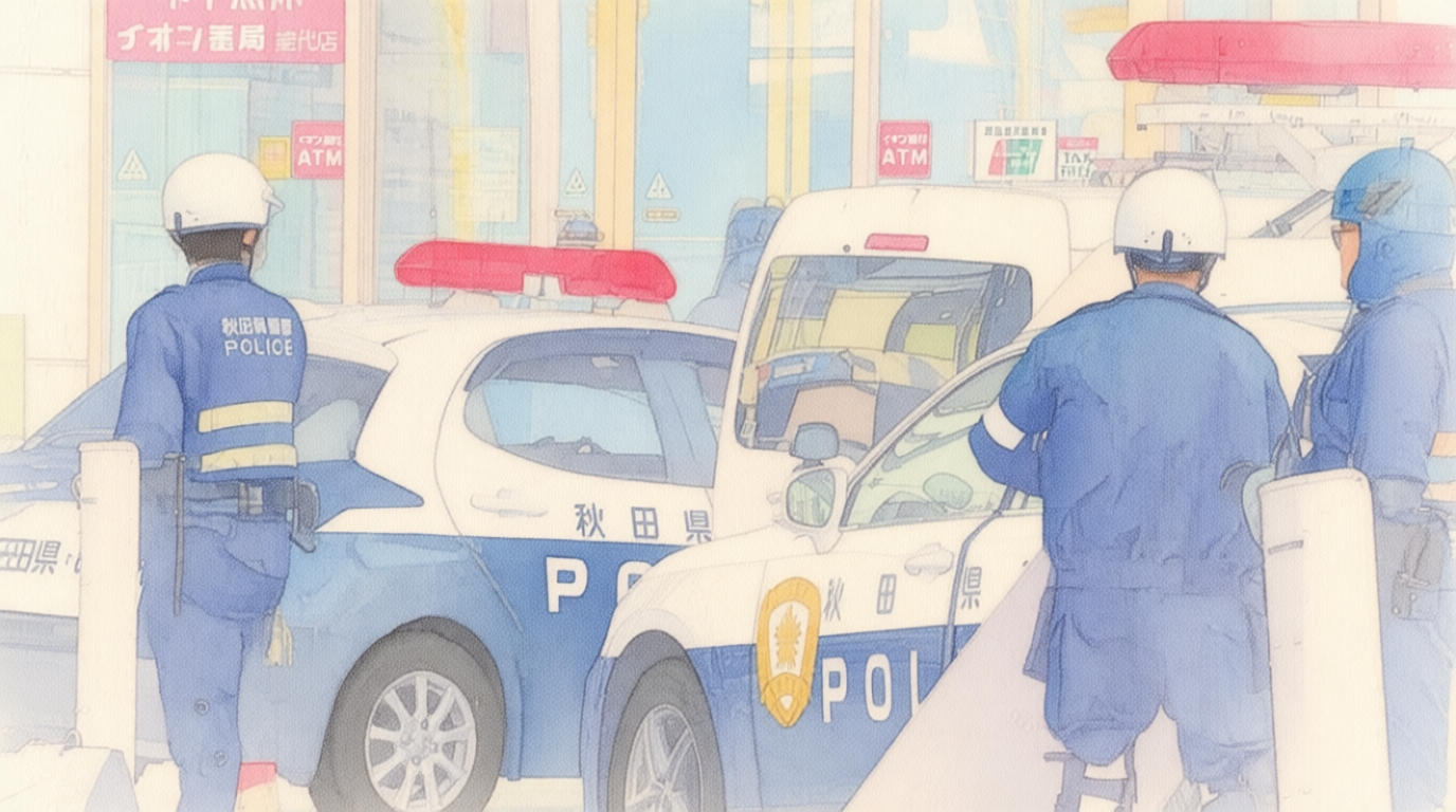 Shocking Bear Encounter: Wild Bear Enters Akita Shopping Center