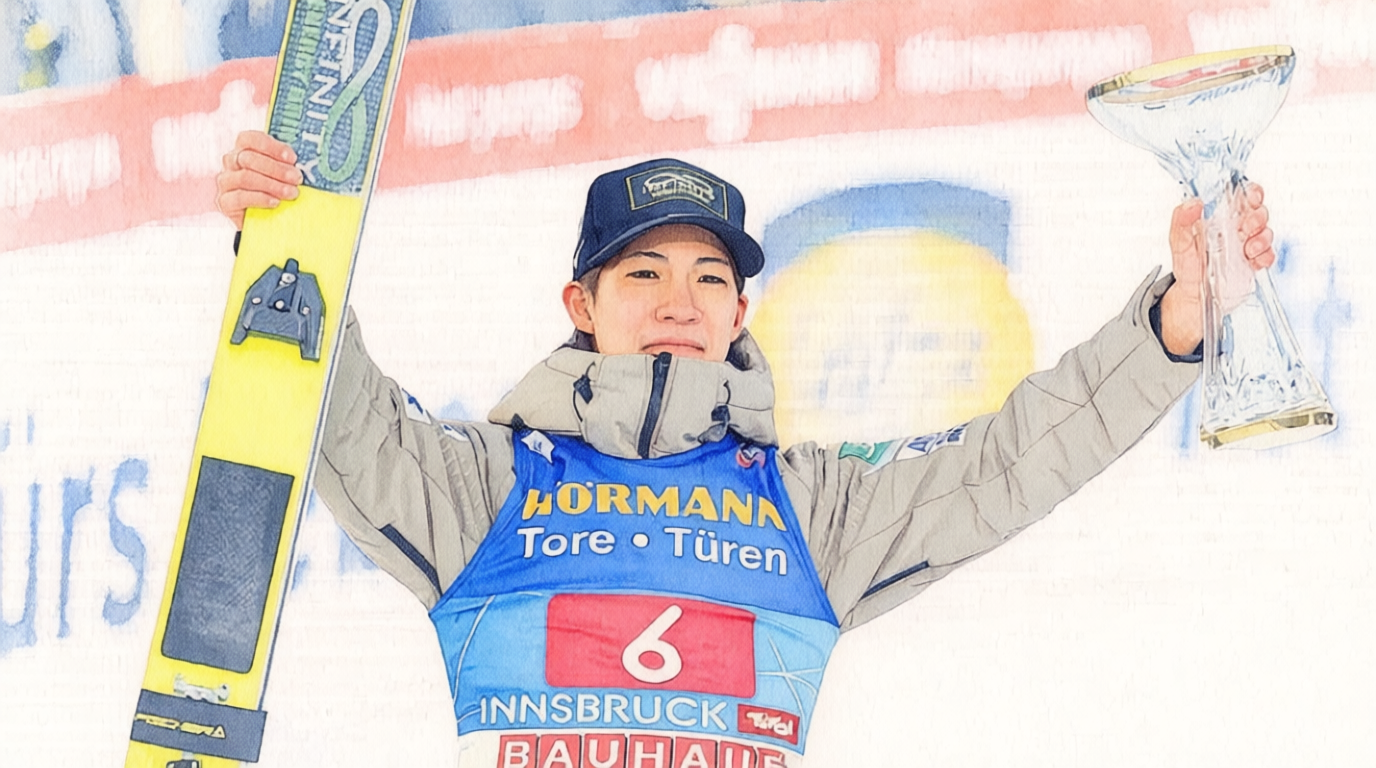 Ren Nikaido's First World Cup Victory in Men's Ski Jumping