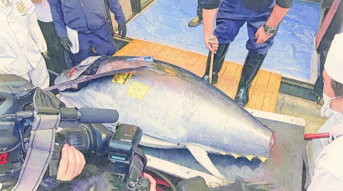 Record-Breaking Tuna Auction: Bluefin Sells for 510.3 Million Yen