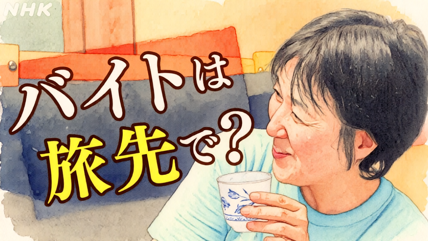 観光地でバイトする中高年が急増中 リゾートバイトに旅バイト 人生100年時代は地方とつながる!?